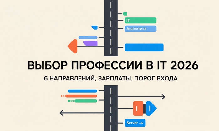 Featured image of post Как выбрать профессию в IT в 2026: полный гид по направлениям